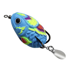 Simulated Soft Frogs Baits PVC Frogs Lures with Double-Type C