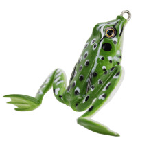 Simulated Soft Frogs Baits Topwater Frogs Lures with-Type B