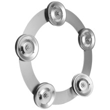 Multifuntional Stainless Steel Practice Cymbal Tambourine