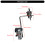 Drum Hardware Multilayer Clamp System Ergonomic Height Control 3