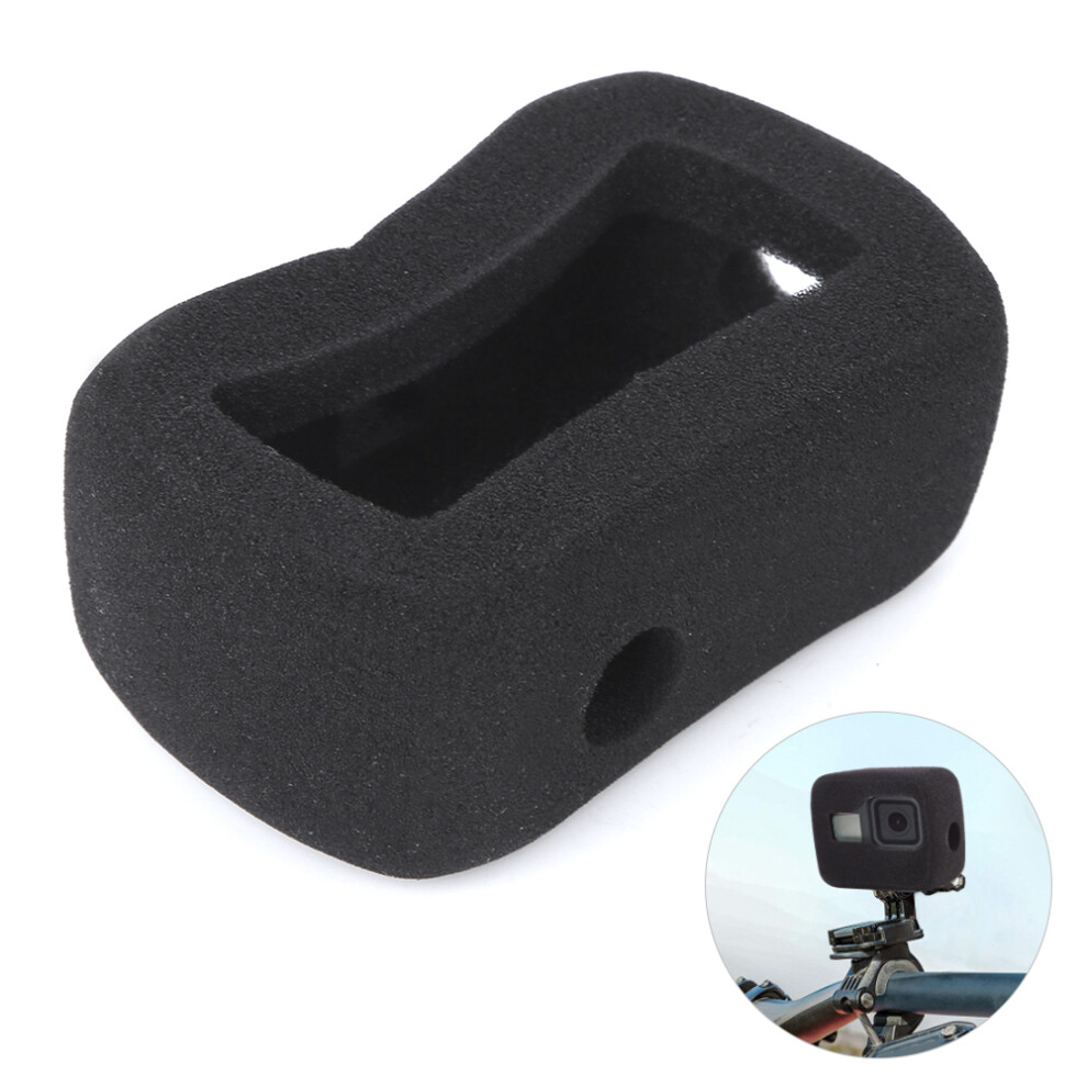 Flexible Windshield Case For Hero8 Reducing Wind Dryness & Noise Black 8111379862976