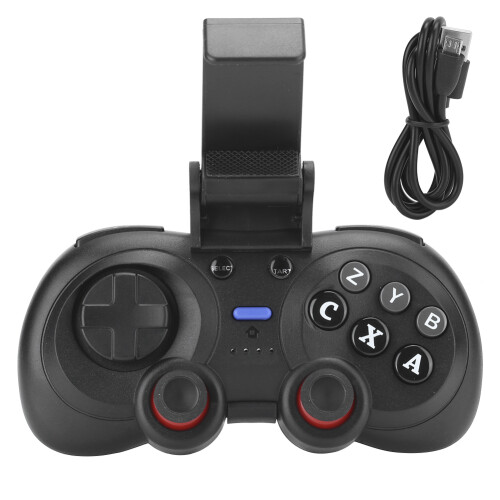 Ασύρματο χειριστήριο Gamepad με λειτουργία αντιστοίχισης πλήκτρων Συμβατό με Bluetooth