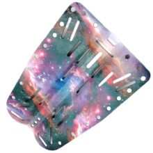 Corrosions Resistant Scubas Backplate Ergonomic-Style B