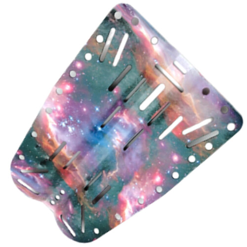 Corrosions Resistant Scubas Backplate Ergonomic-Style B