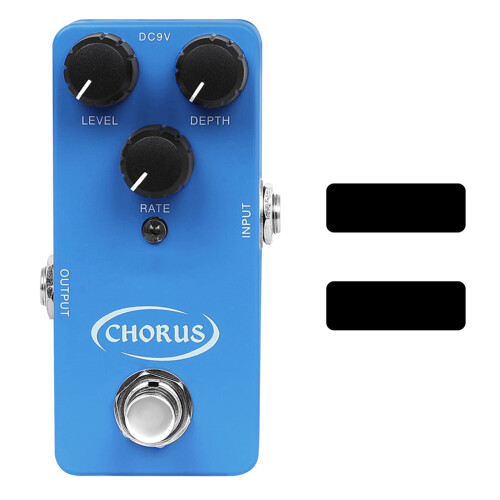 Premium Aluminum Guitar Effects Box Customizable Sound-CHORUS