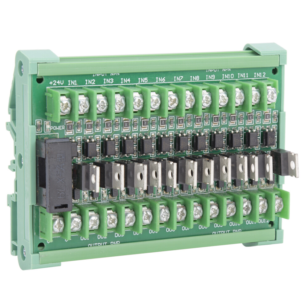 Plc Signal Amplifier Board 12-Channel Isolation Relay Npn/Pnp Dc12-36V 4111379864295