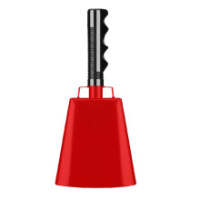 Cow Bells RustResistant With Secure Handle For Game, Concerts, Activities, Stadium Noise Makers Bright Red Or Blue