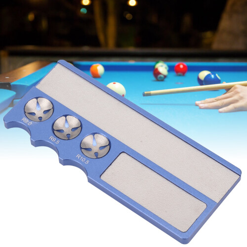 Aluminum Alloy Pool Cue Shaper, Multi-Function Cue Maintenance Accessory For Enhanced Chalk Holding And Performance 2