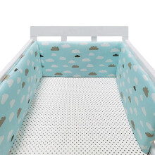 Safety Bed Guard 220x30CM Universal Bedside Rail Fit Cushioned Side Protectors For Toddlers And Kids