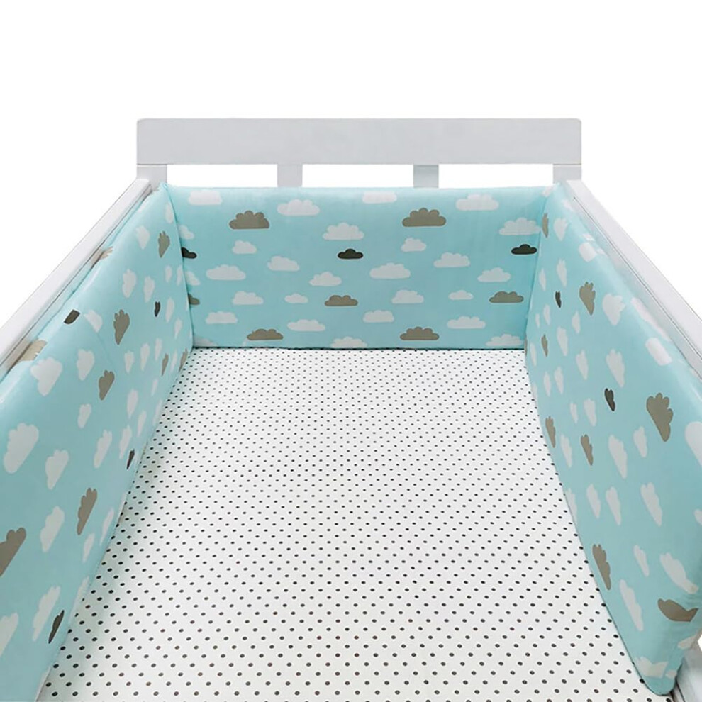 Safety Bed Guard 220x30CM Universal Bedside Rail Fit Cushioned Side Protectors For Toddlers And Kids