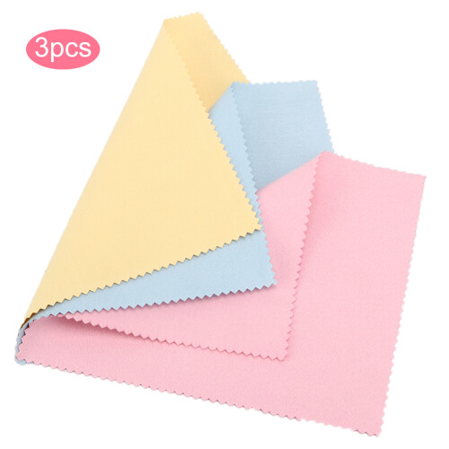 Soft Microfiber Cloth Set For Musical Instruments And Electronics, Instruments Cleaning Cloths With Double Layer Texture Polish Fabric For Guitar 1
