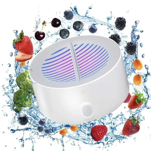 Ultrasonic Ionized Fruit and Vegetable Cleaning Machine,Vegetable Cleaner Kitchen Automatic Fruit and Vegetable Purifier 1