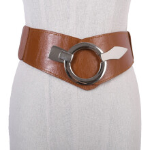 Cinturón elástico para mujer, cinturilla ajustable con material elástico cómodo, cinturón de estilo renacentista en lona con pedrería,