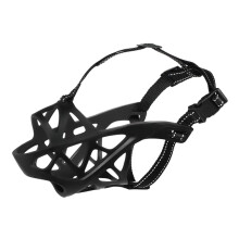 Adjustable Soft Silicone Dog Mouth Cover Muzzle, Breathable Muzzle Design, Drinking Allowed, Comfortable Fit