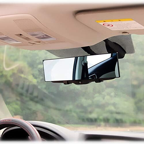 Rear View Mirror Wide Angle Panoramic Auto Reverse Parking Reference 30cm Car Styling For Driving Test Car 1