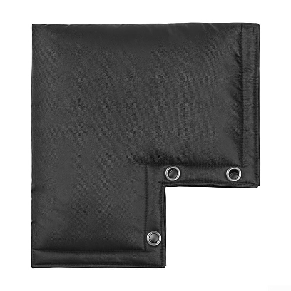 Outdoor Faucet Cover With Winter Freeze Protection, Backflow Preventer Insulation Bag 30.5X33cm Silver 9187378034606