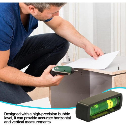 Bubble Level For Levelers | Standard Leveler | Scope Mounting Leveling Bubble Tool | TV Mount Compatible 2