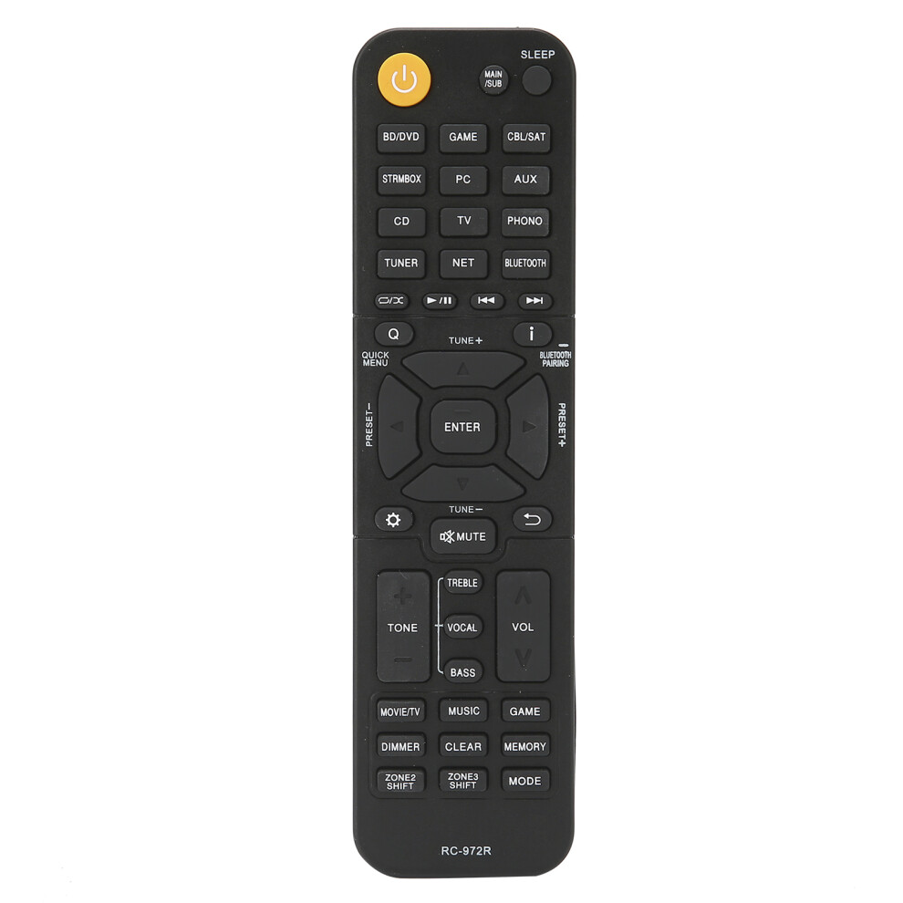 Ir Replacement Remote Control For Av Receiver, Well Responsive & Solid Quality, No Programming Necessary 9012494890396