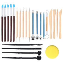 Sculpting Tools Set for Polymer Clay, Double-Headed Design Clay Modeling Kit with Fine Detail Tips, Craft Carving Tools for Pottery Rock Painting