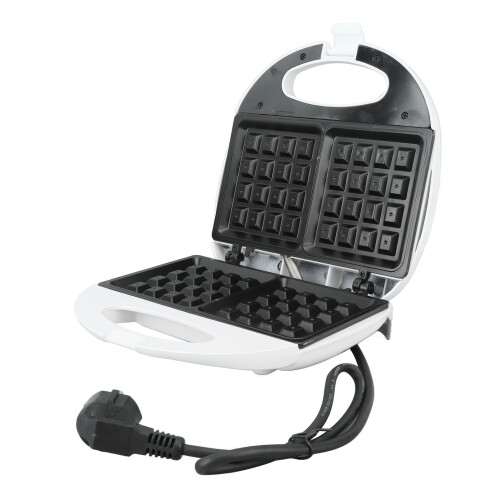 Waffle Wizard, Ηλεκτρική Αντικολλητική Συμπαγής Βαφλιέρα Για Σπίτι, Φοιτητική Εστία,