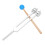 Percussion Mallets With Medium Hard Feel, Rubber Head Mallets For Xylophone Glockenspiel, Promoting Music Perception And Cognitive Function, Suitable 4