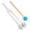 Percussion Mallets With Medium Hard Feel, Rubber Head Mallets For Xylophone Glockenspiel, Promoting Music Perception And Cognitive Function, Suitable 5