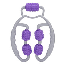 Foam Roller Shaft, Trigger Point Roller For Deep Tissue Massage, Non-Slip Handle Ensures Secure Grip