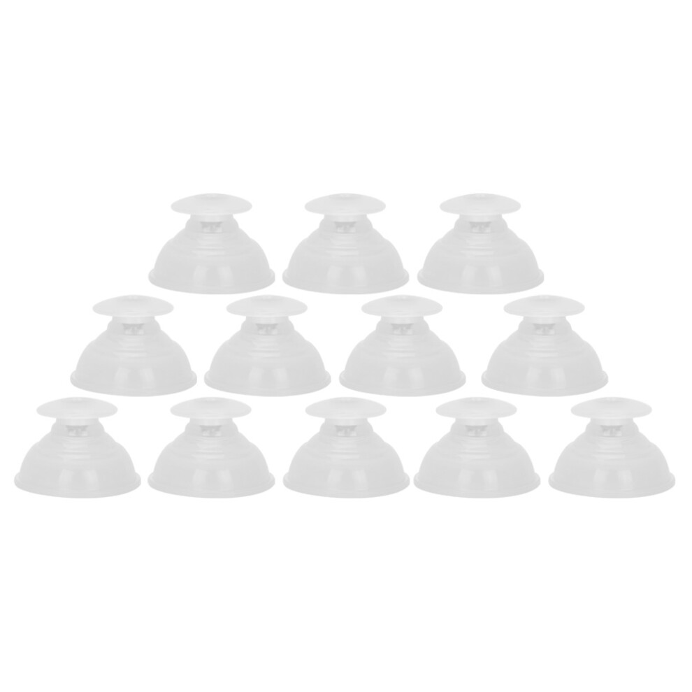 Breast Shield Replacement, Fit Wearable Pump Enhancer 12PCS Strong Suction Silicone Detoxify Meridians Shaper, Worry-Free Detoxifying Massage Tool
