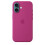 Apple Silicone Case with MagSafe for Apple iPhone 16 - Fuchsia 2