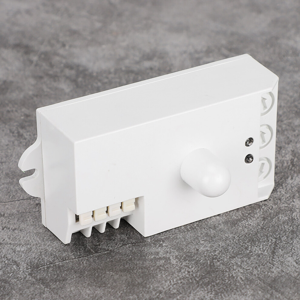 5.8Ghz Microwave Motion Sensor Smart Light Switch, 10A, White 6951379872153