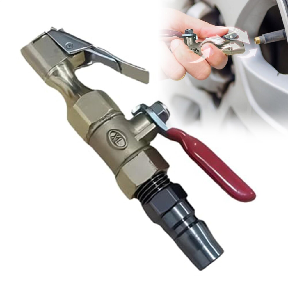 Tire Air Nozzle Locking Air Chuck Inflator Nozzle Adapter Compressor Attachment For Cars Motorcycles Trucks 9199774830041
