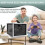 (Black White) Lockable Storage Box for Fridges/Snacks Food Versatile Space-Saving Organization Box for Kitchen Bedroom 3