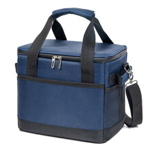 Outdoor Camping Picnic Aluminum Foil Insulated Box Handheld Cooler Fresh Box Crossbody Bento Lunch Bag Home Large