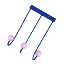 Stevige Dopamine-kleurige muurhaken Draagbare hanger, perfect-4