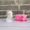 3D Hond Dier Siliconen Mallen voor Epoxyhars Kaars Zeep 7