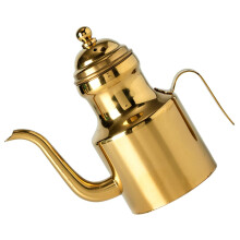 Long Spout Stainless Steels Condiment Bottle Leak proof-gold 11