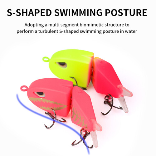 Slow Sinking Fishing Lures With Double Hook And Realistic-4 1