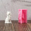 3D Hond Dier Siliconen Mallen voor Epoxyhars Kaars Zeep 6