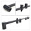 Adjustable Height Fishing Support 4 Rod Capacity Alarms Systems 6