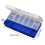 Double Deck Fishing Baits Storage Case-Transparent small fi 5
