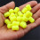 Durability Rubber Carps Baits Floating Fishing Lures-Red 12 3