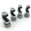 Badminton Racket Fixed Clamp Replacement Fixation Clip-silver 6