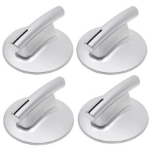 4-Pack 74010839 for SURFACE Burner Knob Replacement Parts for Jenn Air Stove/Stove - Replaces WP74010839, 7737P372-60