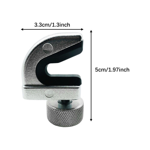 Badminton Racket Fixed Clamp Replacement Fixation Clip-silver 2