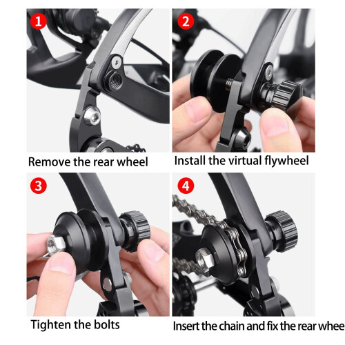 Bicycles Chain Tensioner Bike Chain Fixer Guide Retention System 1