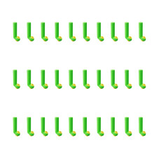 30pcs Cold Resistant Cores Fishing Float Adapters Fishing-S