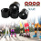 4pcs Scooters Bearings Roller Wheel Smooth Quiet Cycling-Orange 4
