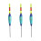 3Pcs Highly Sensitive Fishing Slippery Float Strikes Slip-6g 1