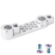 Weather Resistant Road Bike Disc-silver Rear conversion hold
