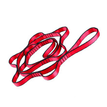 150 kg belasting antenne pilates riem touw 9-Rood 1,1 m 9 ringen